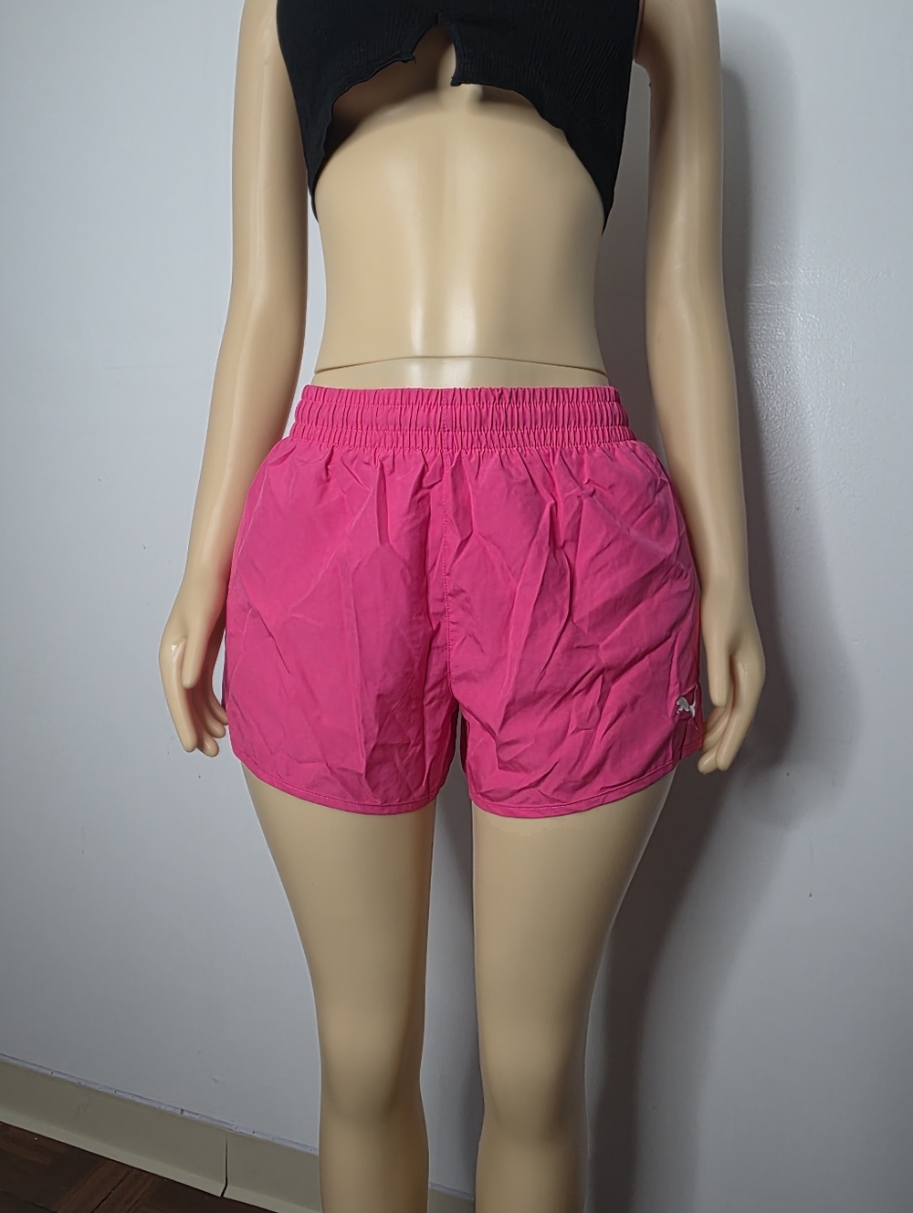 Puma Women's Bright Pink Athletic Running Shorts Size US/M